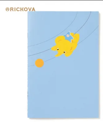 小象暖暖联名笔记本（蓝色封面）