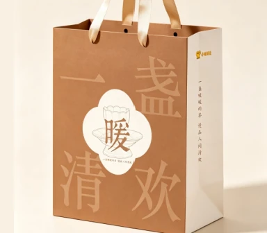 「一盏清欢」手提纸袋